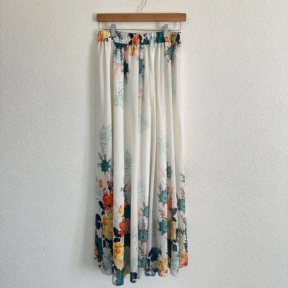 Afibii floral print maxi skirt Large - Picture 5 of 16